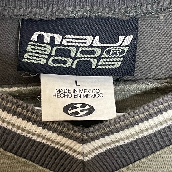 Vintage Maui And Son Sweatshirt Maui Size Large - Picture 7 of 9